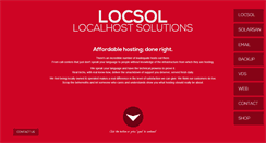 Desktop Screenshot of localhostsolutions.com